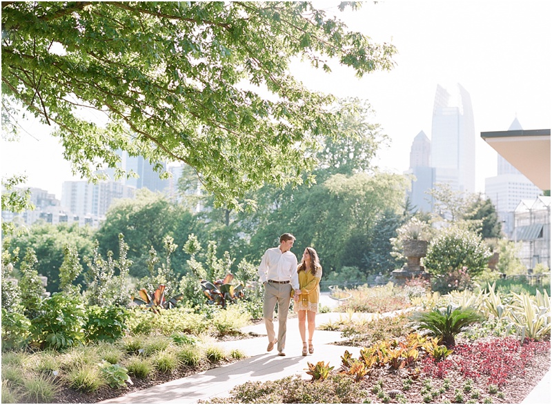 Atlanta Botanical Gardens Engagement Atlanta Wedding Photographer